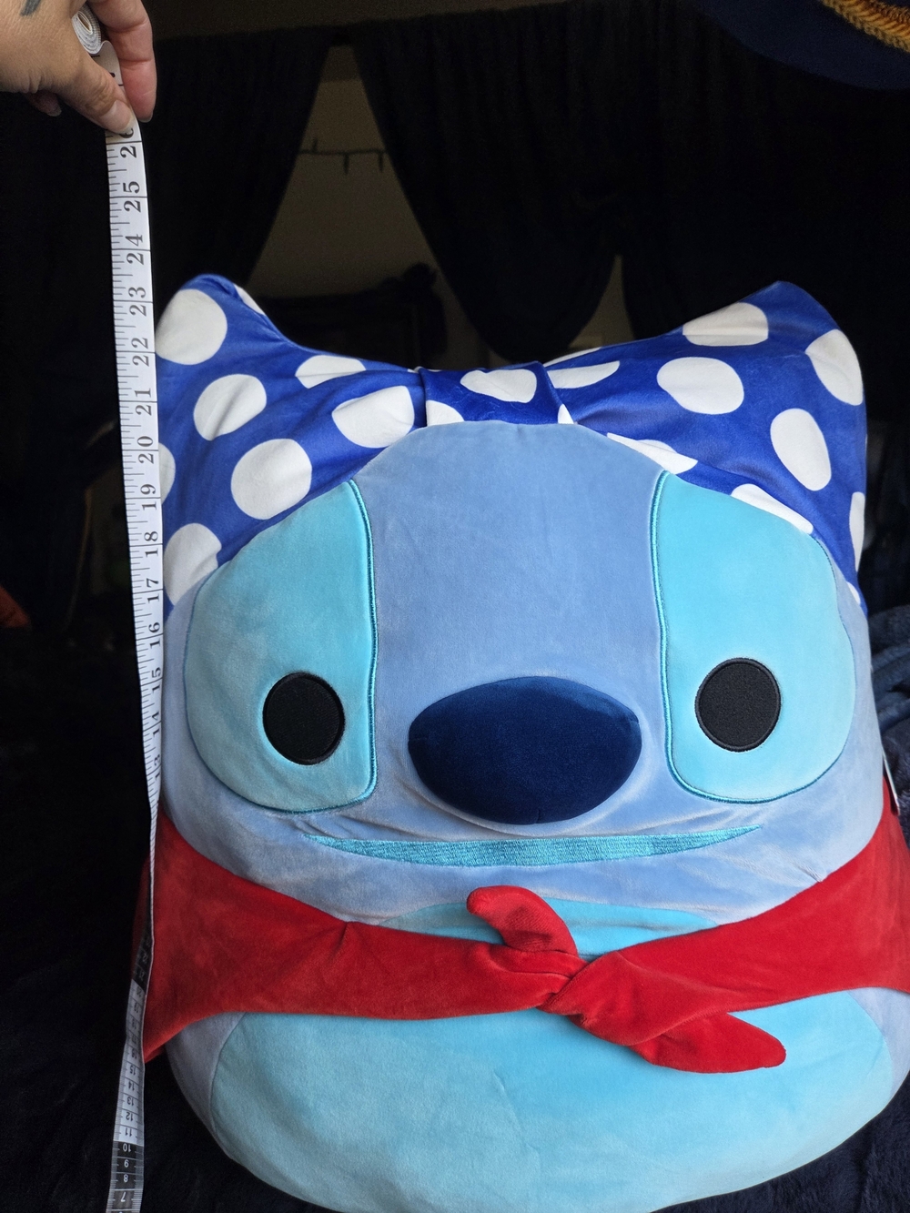 24 Inch JUMBO Disney Super Hero Stitch Squishmallow